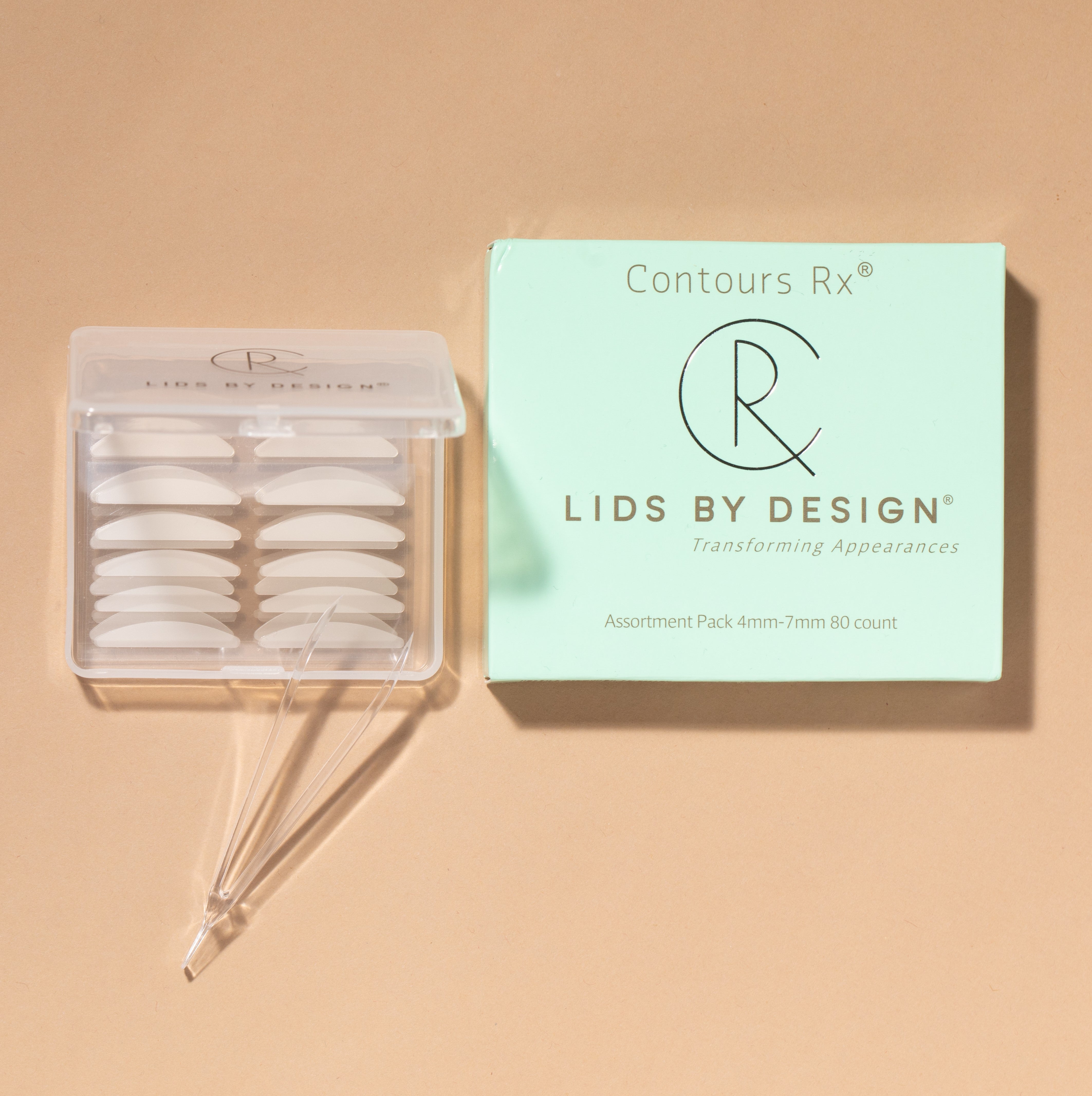 Contours Rx Lids By Design Eyelid Strips (7mm) 80 Count, 80 Count