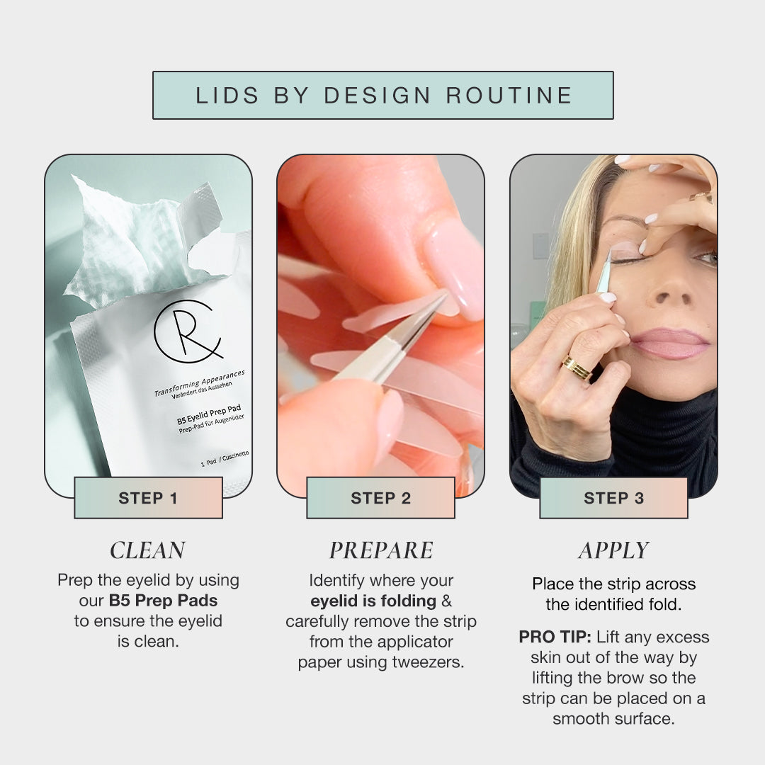 Lids by Design - 80 Cosmetic Strips