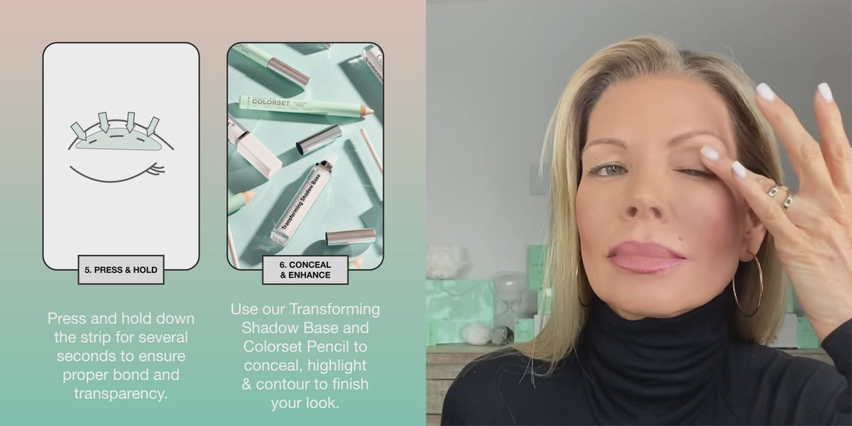 How to Apply Lids by Design – Instant Eyelid Lift Tape for Hooded & Dr